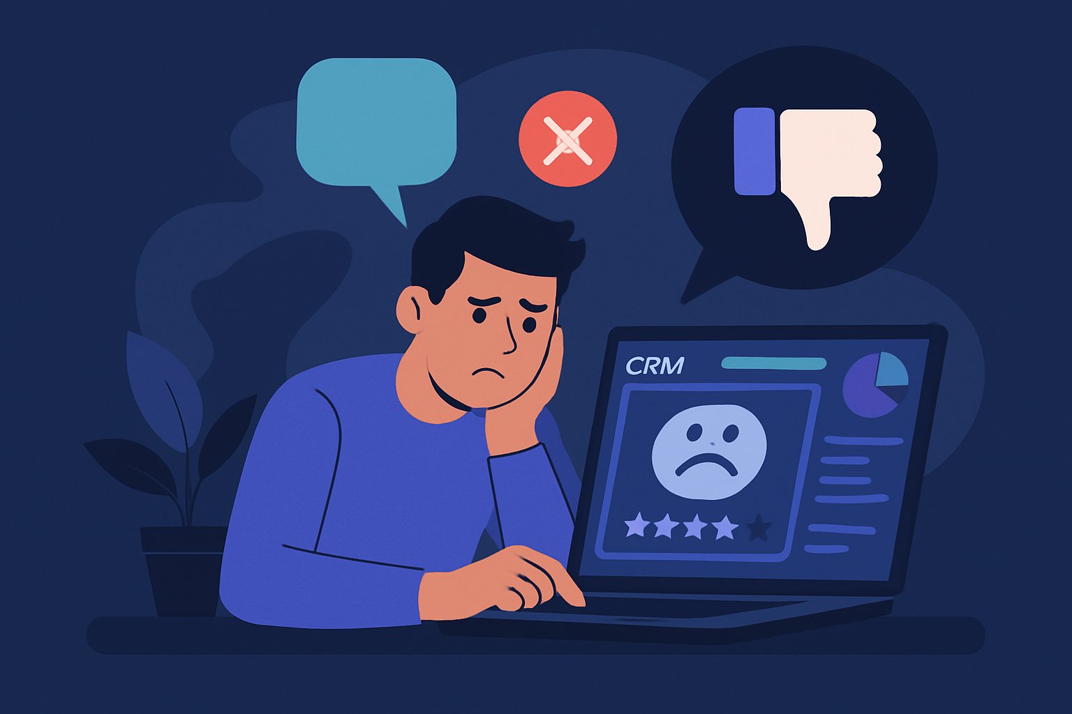 Ce que les utilisateurs reprochent au logiciel CRM SalesTrack 360