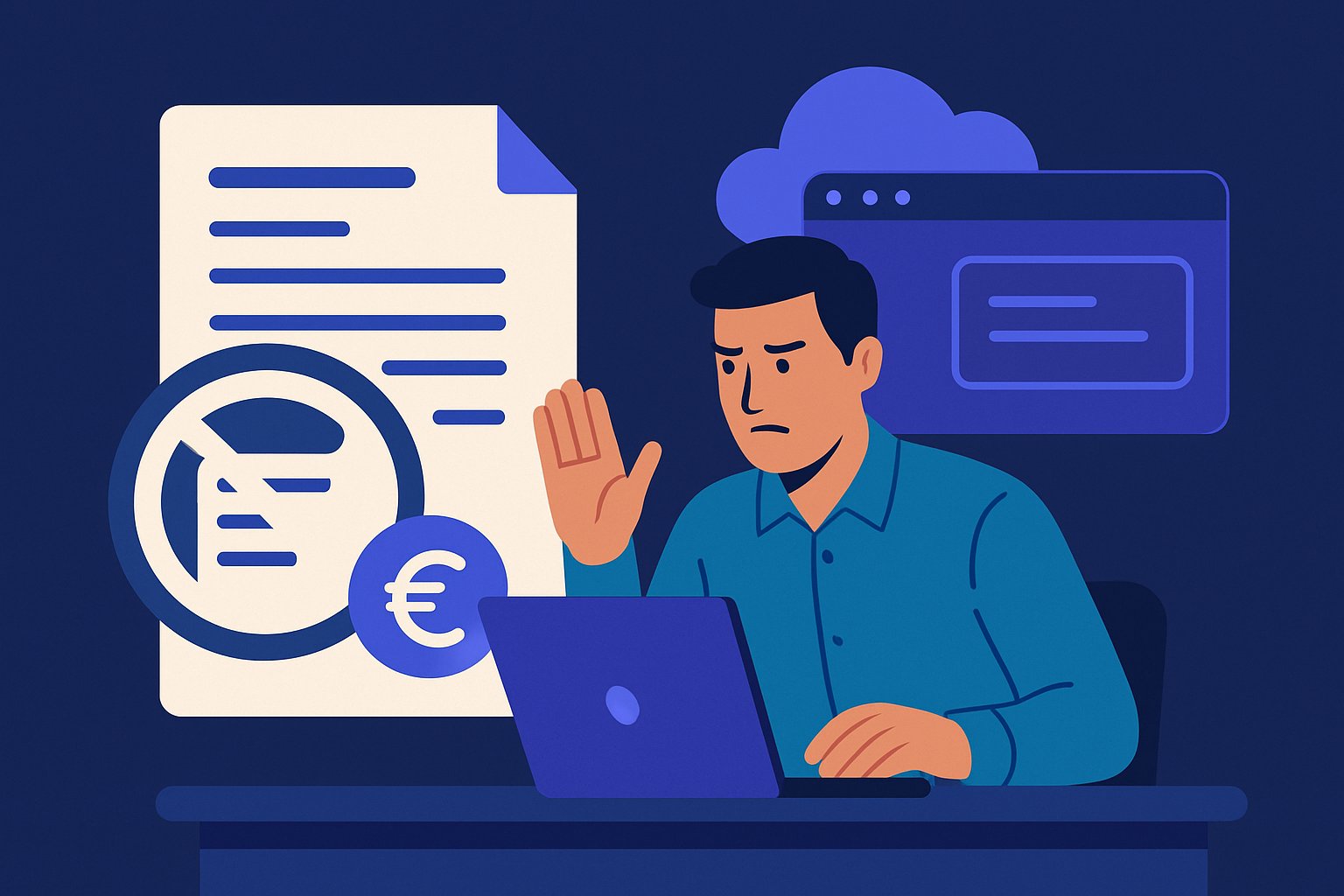 Ce que Digitalise-Tes-Factures ne fait pas en ligne