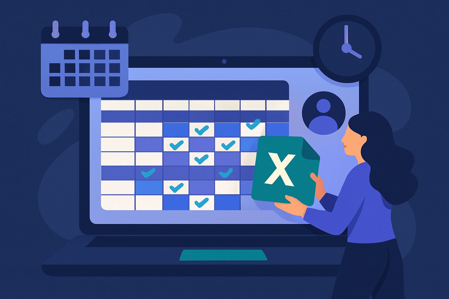 Planning de rotation du personnel sur Excel : structure et mise en place