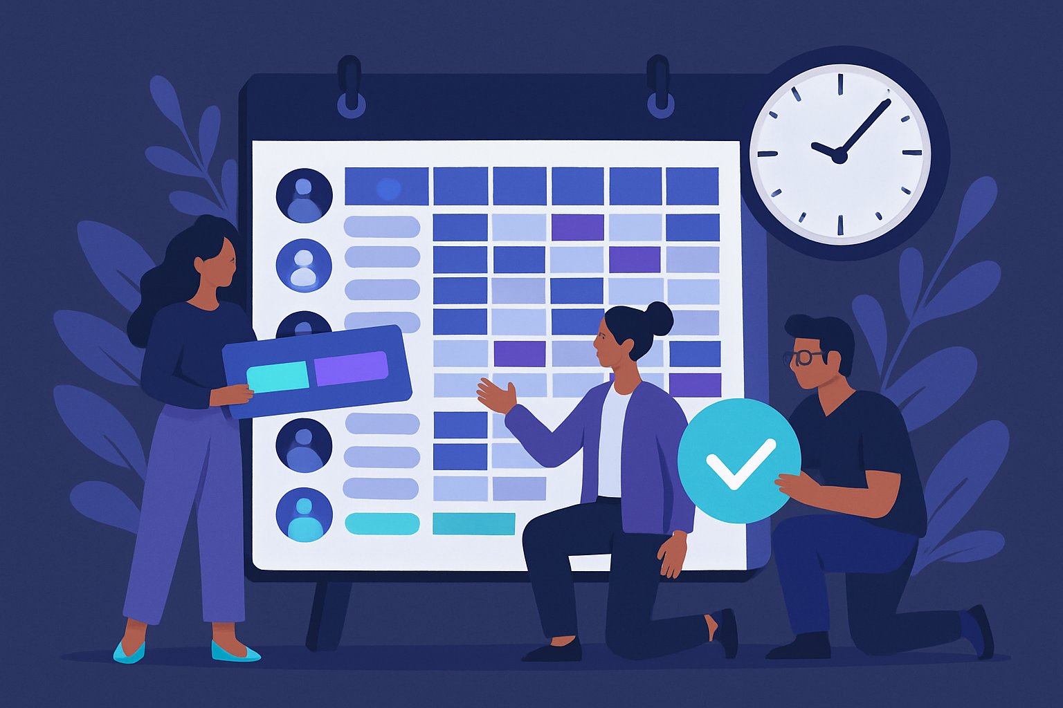 Planning horaire du personnel : comment le structurer ?