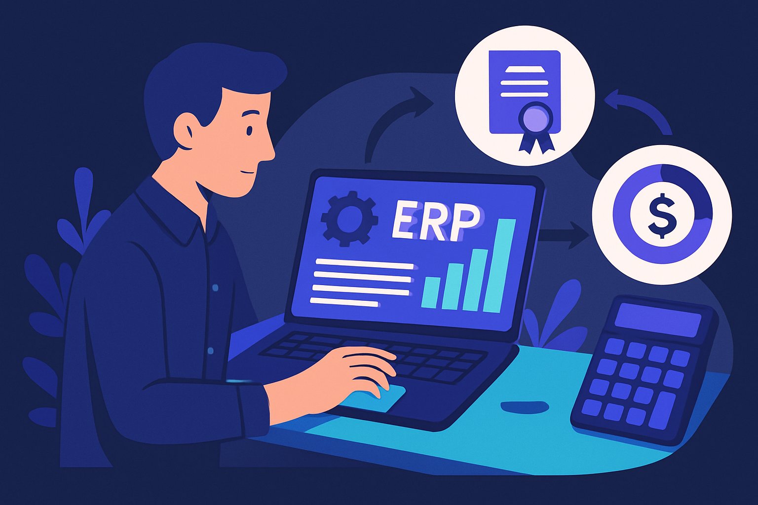 La licence du progiciel ERP BizMaster 360, amortie en combien de temps ?