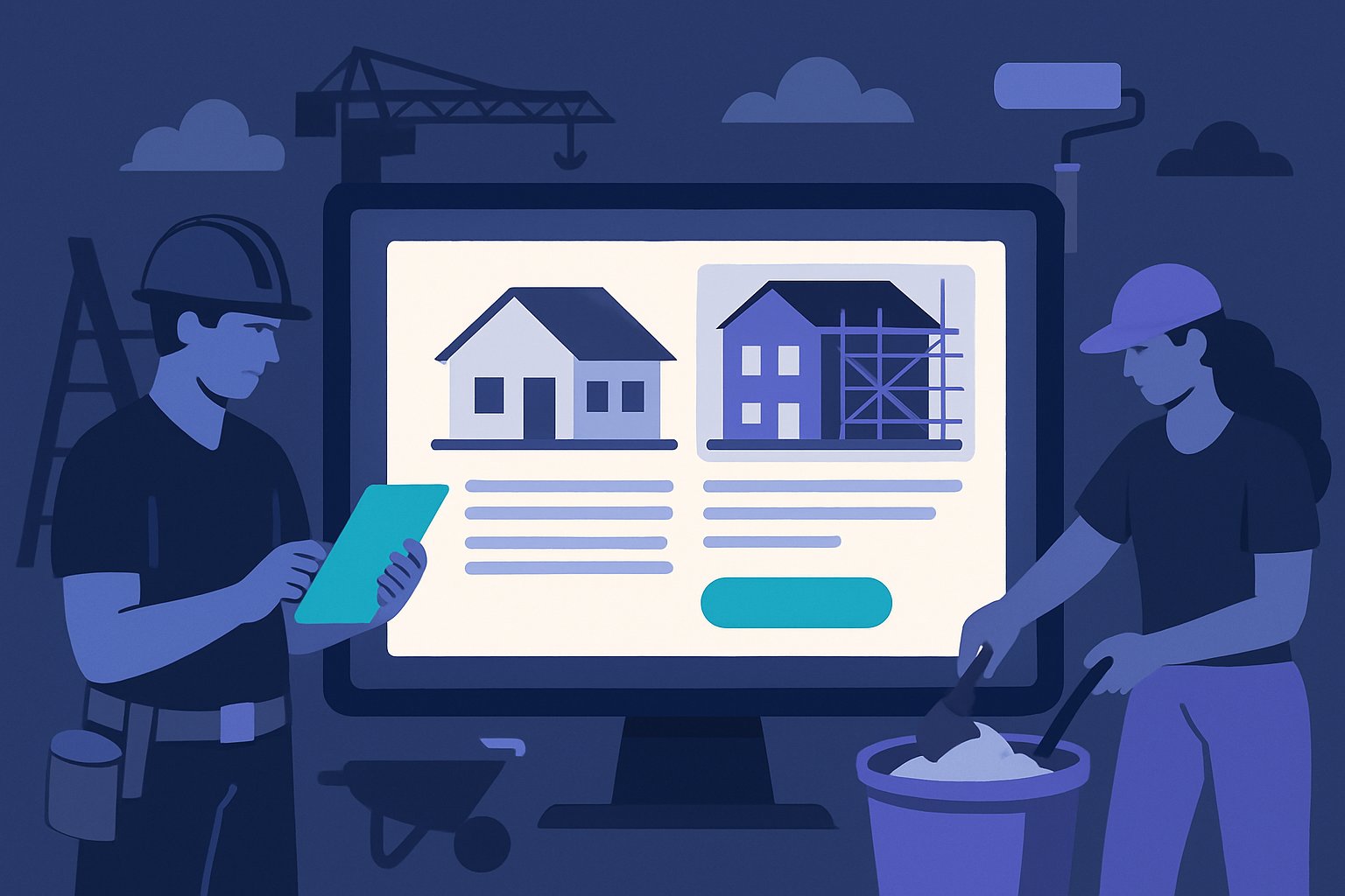À quels chantiers s'adresse le devis travaux en ligne e-local.fr
