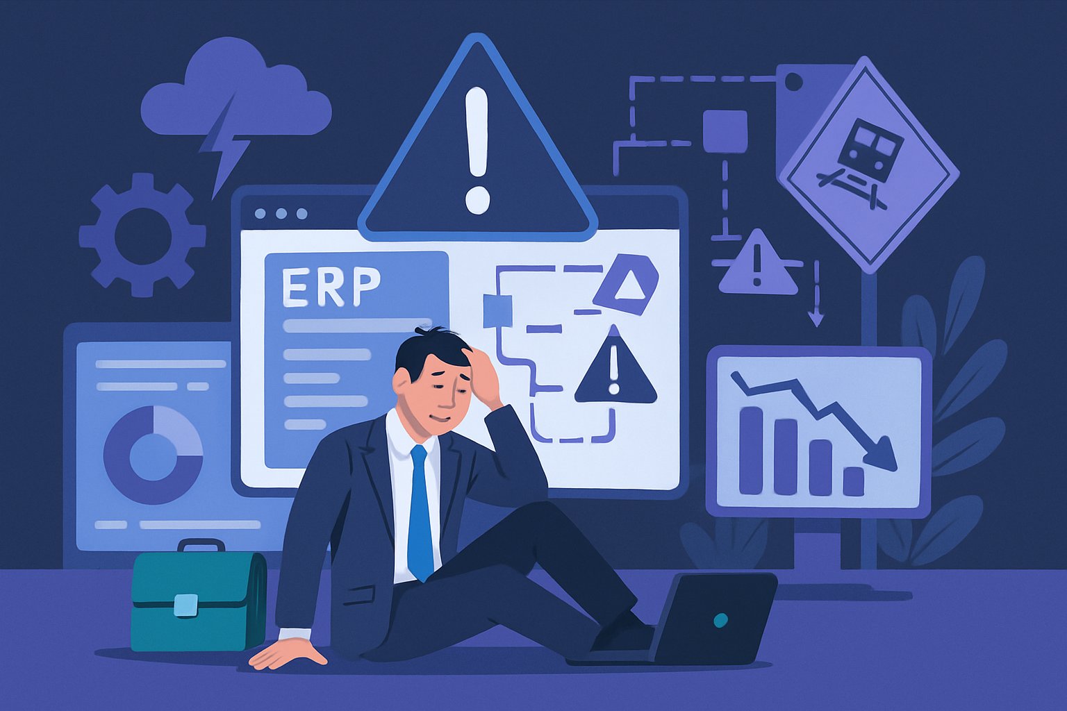Projet ERP BizFlow Max : les pièges qui font dérailler