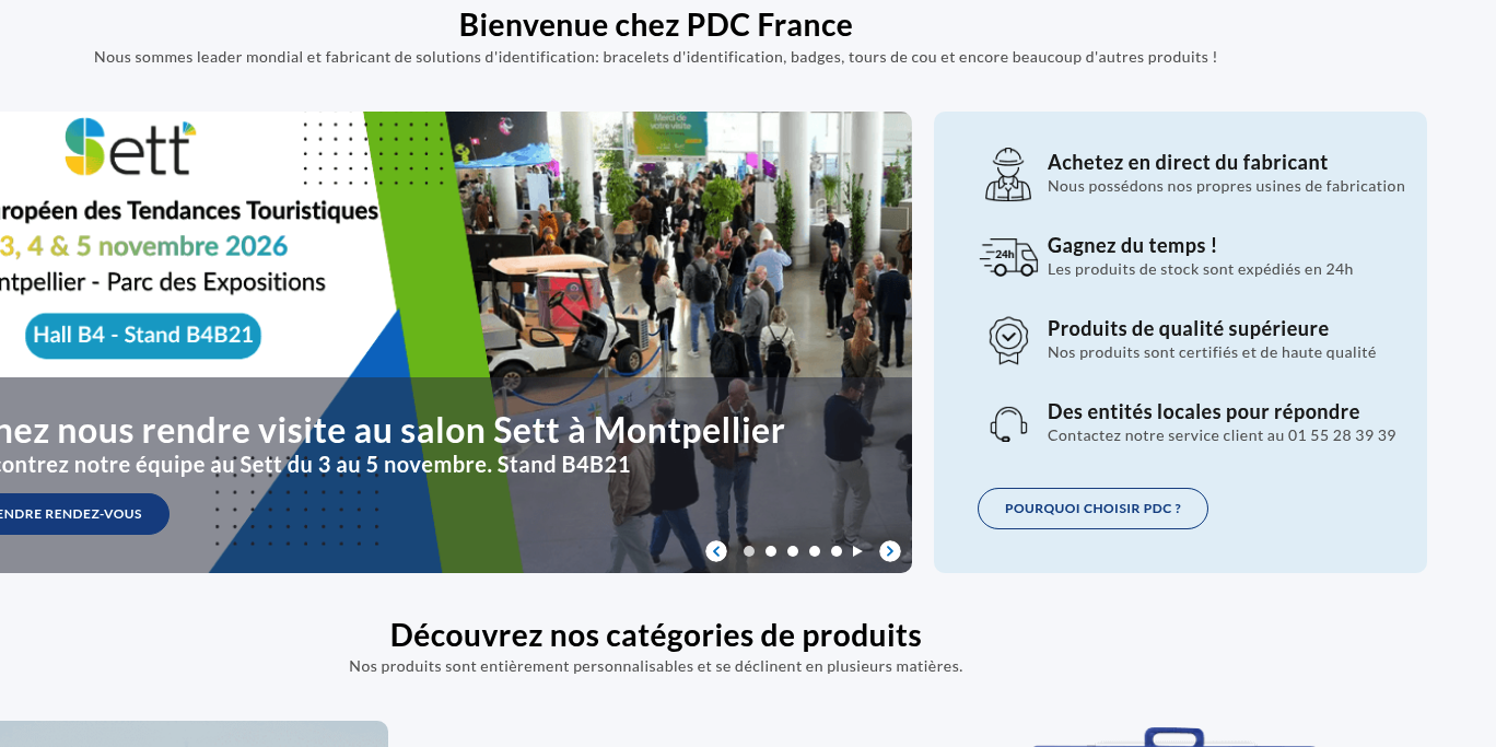 Aperçu PDC France
