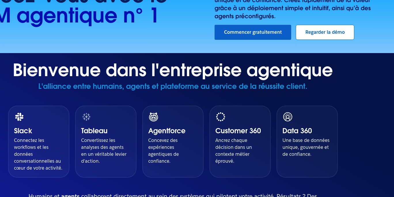 Aperçu Salesforce