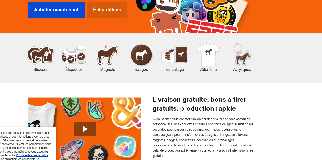 Aperçu Sticker Mule